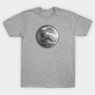 Lucky Irish Threepence Coin T-Shirt